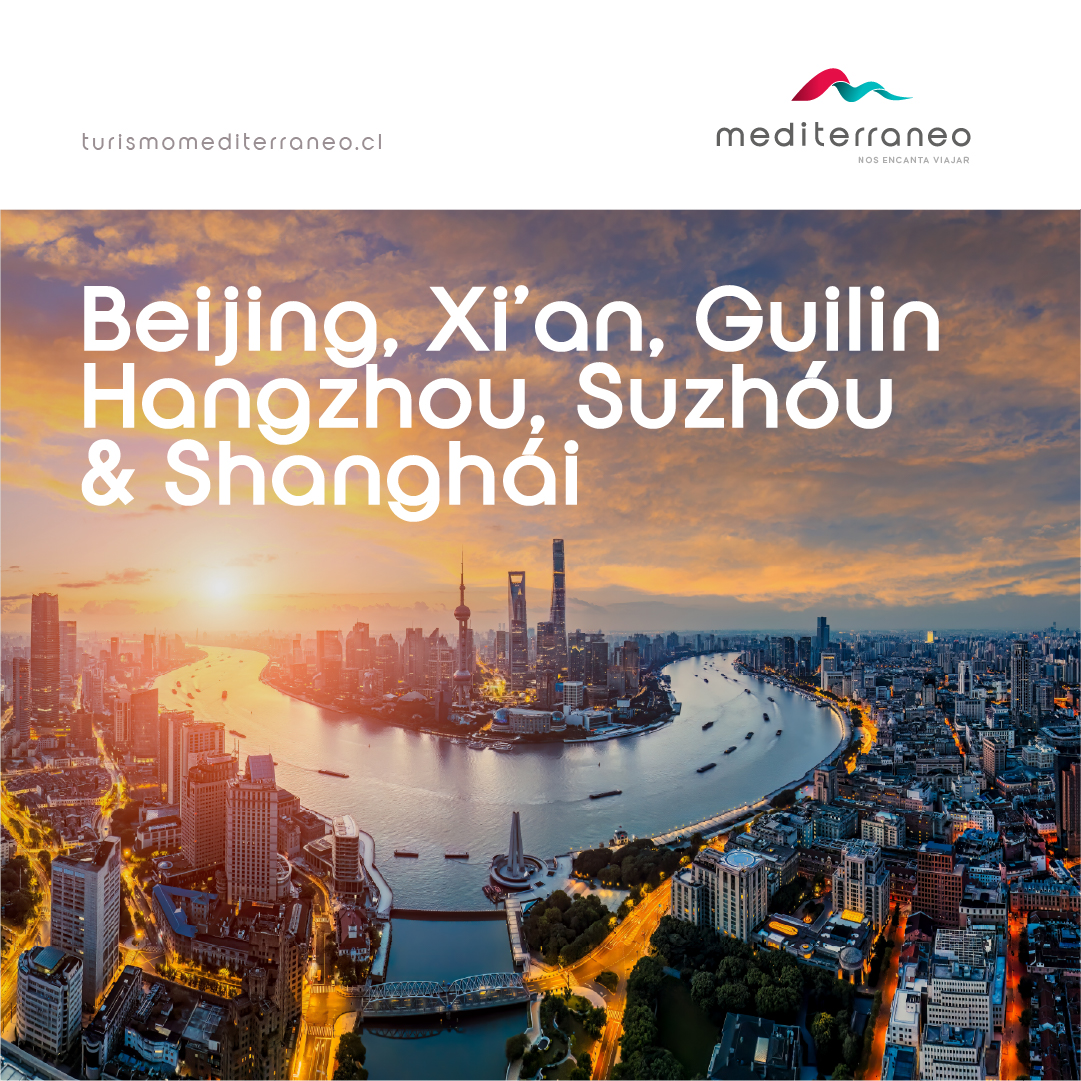 Beijing, Xi’an, Hangzhou, Guilinn, Suzhóu & Shanghái